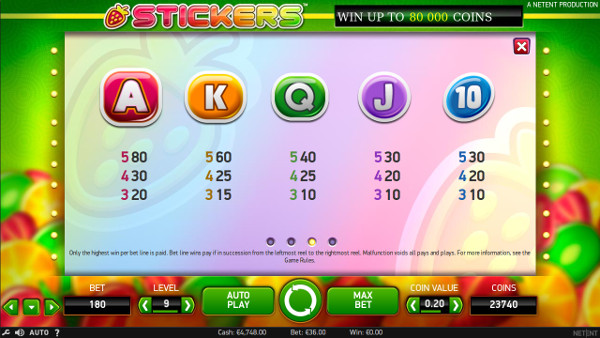 Игровой автомат Stickers - в лучшие слоты играй в казино Пари Матч