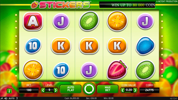 Игровой автомат Stickers - в лучшие слоты играй в казино Пари Матч